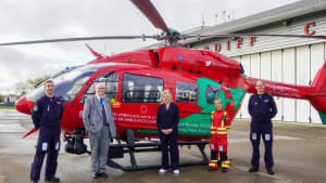 High Sheriff Recognises Hard Work of Wales Air Ambulance
