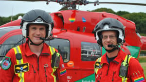WALES AIR AMBULANCE WILL BE DECORATED WITH RAINBOWS FOR PRIDE CYMRU’S BIG WEEKEND