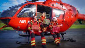 Wales Air Ambulance Christmas Challenge raises over £21,000 in one week
