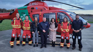 Wales Air Ambulance unveils its official partners who will be supporting its Castles in the Sky family art trail this summer