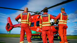 Lifesaving charity thanks the public for their support during 2021