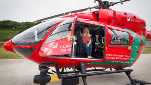 First-time driver thanks Air Ambulance crew
