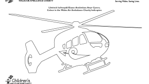 Helicopter Colouring