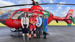 Swansea Bay Business Club announces Wales Air Ambulance Charity as its 2023 charity of the year